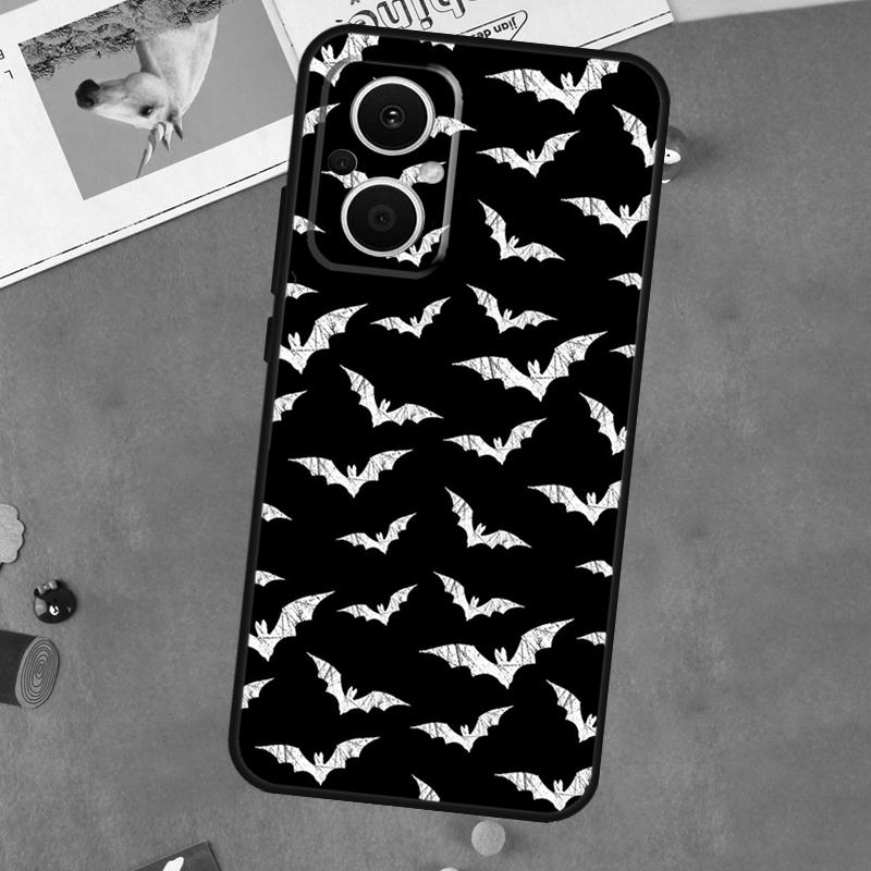 Goth Vampire Bat Gothic Case For OPPO Reno 4Z 5Z 8T 10 11 Pro 11F 5 6 7 8 Lite OPPO Find X5 X6 Pro X2 X3 Neo Cover