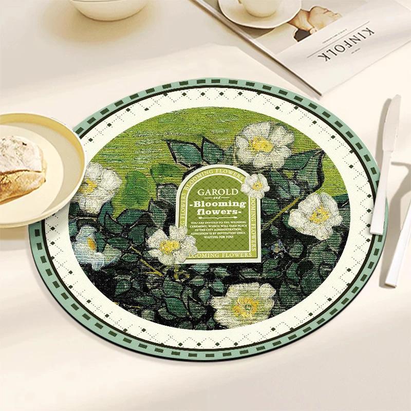 Подставка для обеденного стола Подставка под стакан Коврики для стола Декор для журнального столика Посуда Изоляционные прокладки Кухонный декор Аксессуары