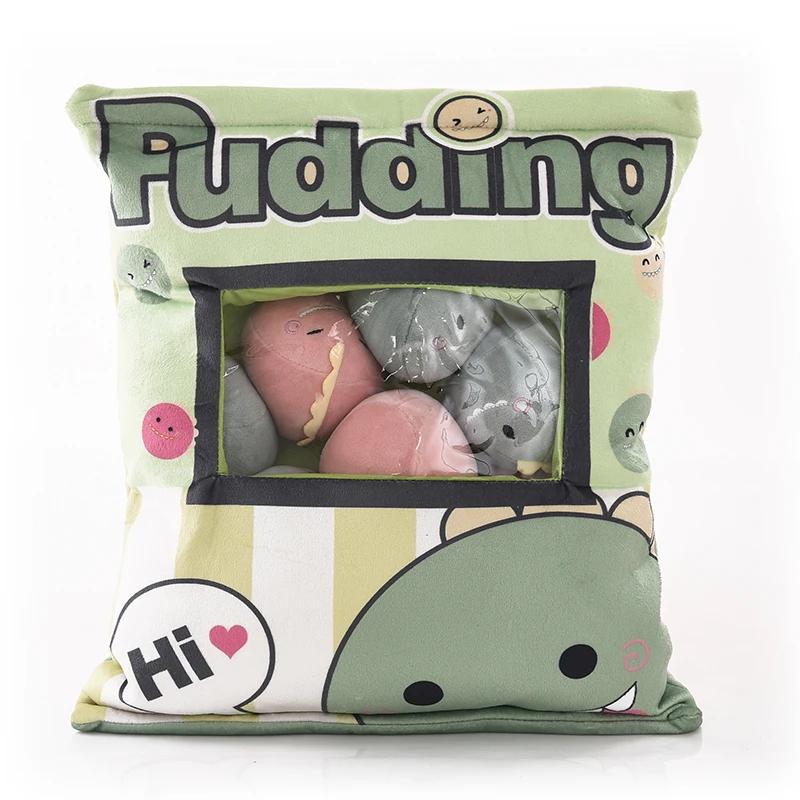 A Large Bag of Cat Rabbit and Pig Snacks Throw Pillows Plush Toys Doll Soft Stuffed Animal Gifts for Kids and Girls