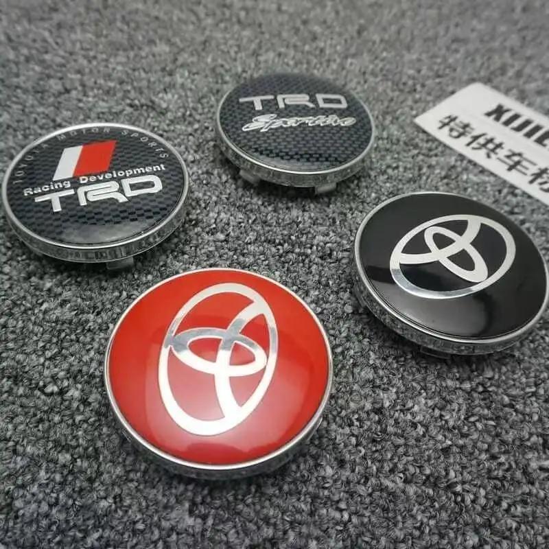 For Toyota XP90 14pcs 60mm Car Tyre Wheel Center Hub Cap Badge For Toyota C-hr Prado Rav4 Yaris Hilux Prius Avensis Corolla Camry Accessories
