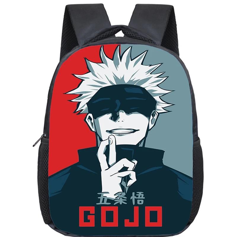 Аниме Jujutsu Kaisen Рюкзак Мальчики Девочки Детский Сад Сумка для Книг Детские Школьные Сумки Манга Gojo Satoru Yuji Itadori Рюкзак Подарок
