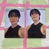 [USED] BTS Jimin Winner FACE Public Broadcast Korean Trading Cards (2 Cards)