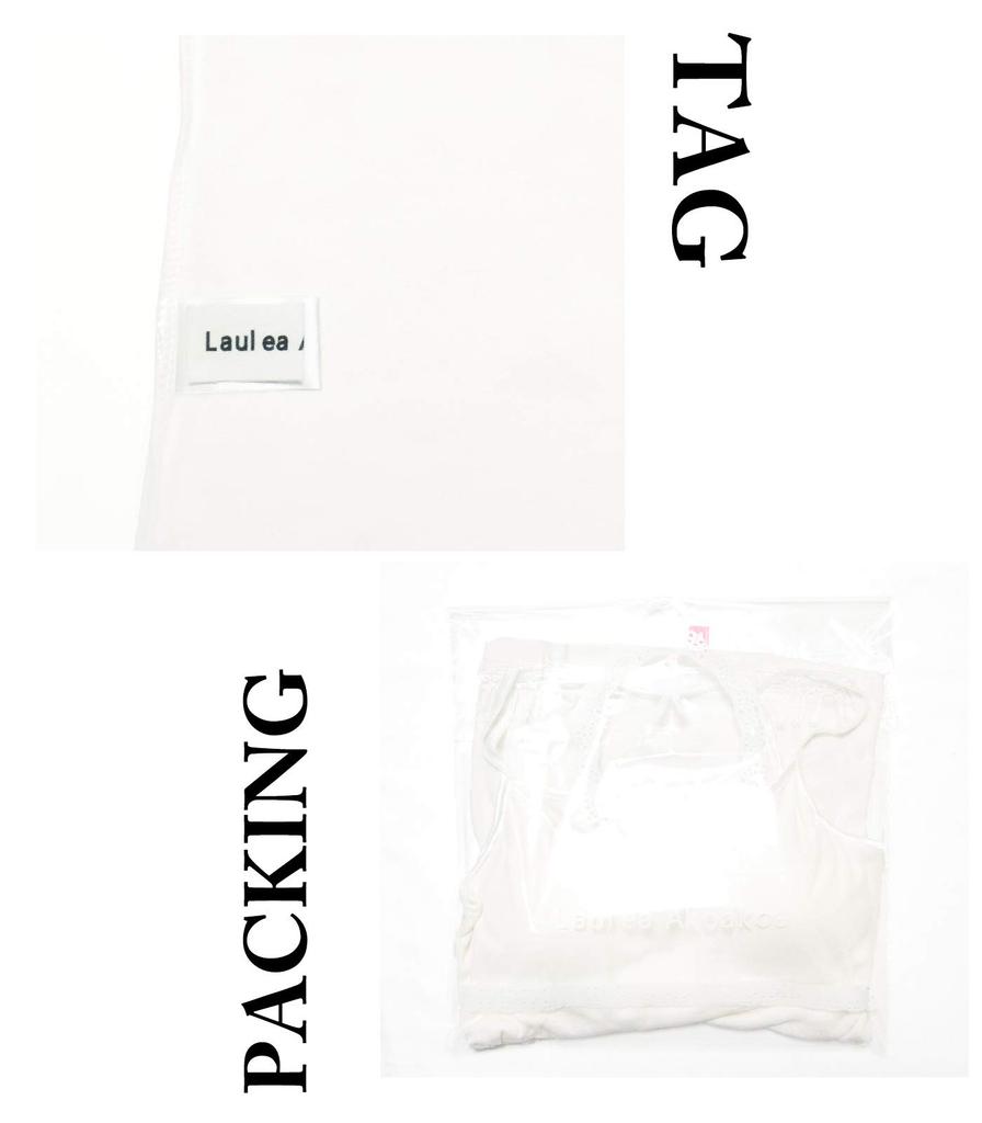 Laulea Akoakoa White Padded Solid Available In Small Padded Bra with Soft Separate Removable and No M-Cup Camisole, 100% Cotton, Women's Underwear,