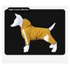 Dog Raincoat Waterproof Reflective Hooded Pet Rain Jacket 4 Legs Lightweight Rain Poncho Clothes for Small Medium and Large Dogs