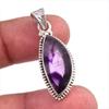 Натуральный облачный аметист, драгоценный камень, стерлинговое серебро 925 пробы, подарочный кулон 1,5 дюйма I2w68
