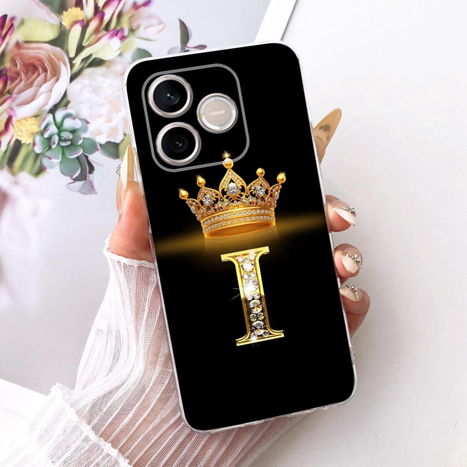 Для Honor 600 Lite Honor600 2026 Модный чехол для телефона с буквой-короной Для Honor 600 600Lite 5G Мягкие силиконовые TPU чехлы
