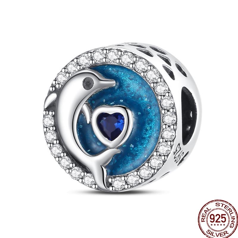 Медь Серия Океан Осьминог Морская звезда Морская рыба Подвески Бусины Подходят для браслетов 3 мм DIY Ювелирные изделия Мадам Подарок