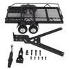 Dual Axles 1 24 Scale RC Trailer for Hauling Behind Cars for SCX24 for FCX24 RC Crawler Upgrade Parts
