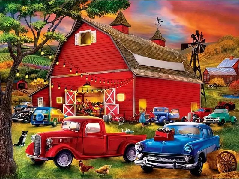 30x40см DIY Полная Выкладка Пейзаж Алмазная Живопись