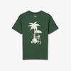 [lacoste] Men's Miami Open Raglan Short-Sleeve T-shirt TH0432-56G132
