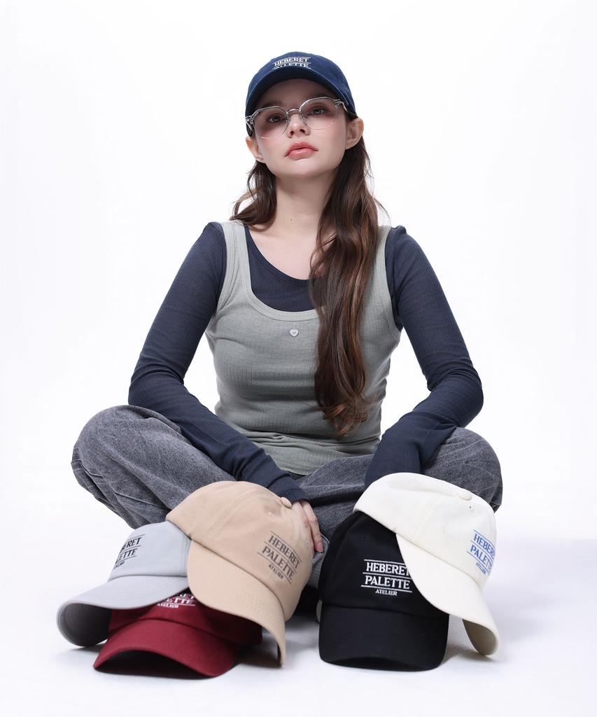 Кепка-бейсболка Hebeles Palette Washed - Черная