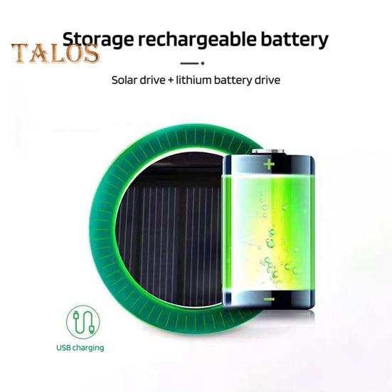 Вентилятор на солнечной батарее с трехскоростной регулировкой Мощный воздушный поток Низкий уровень шума Аккумуляторная рыбацкая шапка Охлаждающий вентилятор с зажимом Принадлежности для кемпинга