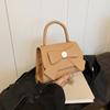 Crossbody Bag Women'S Fashion Niche Design Chain Bow Portable Small Square Bag Work Hand Bag
