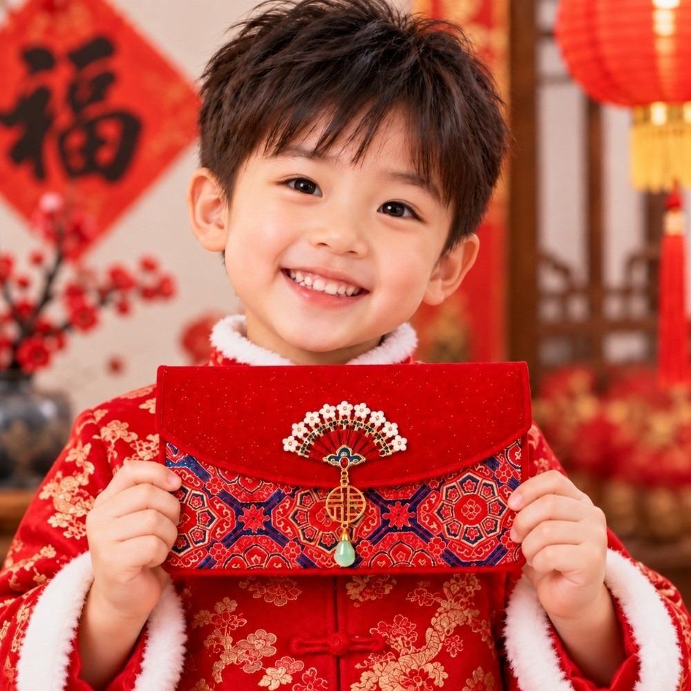 Exquisite Tassel Fabric Money Packets Premium Spring Festival Hongbao Parents