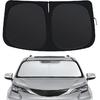 Windshield Sun Shade Compatible With Hyundai Sonata -2025, Front Window Shades  Fit For Sonata, Foldable Car Sun Shield With Steering Wheel Sunshade