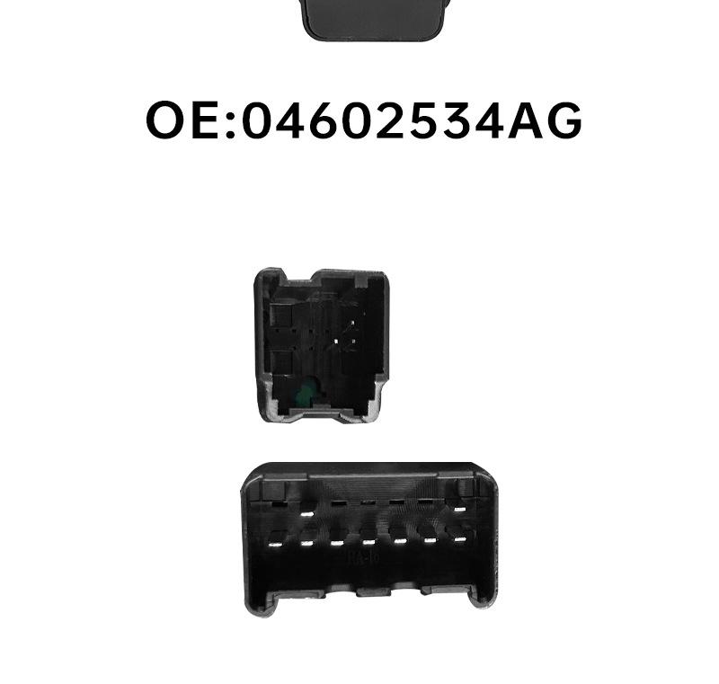 04602534AG Dodge Journey Левая передняя главная панель управления 3+9 контактов Кнопка стеклоподъемника