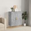 VidaXL Buffet Concrete Grey 69.5x34x90 Cm Engineered Wood 830184