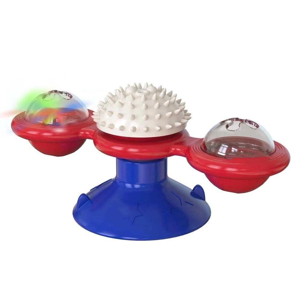 Kitten Puppy Pet Training Toy Interactive Rotatable Plaything for Cat  Pet Training