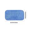 5Pieces Efficient Fiber Cleaning Cloth Efficient Dust Trapping Mop Pad Replacement for MR SIGA Microfibre Mop Refills