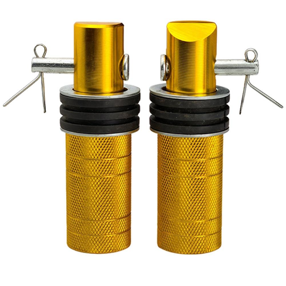 For Motorcycle Riding Aluminum Alloy Footrest Knurled Footrests Non-slip Footrests Direct Mount Easy Installation