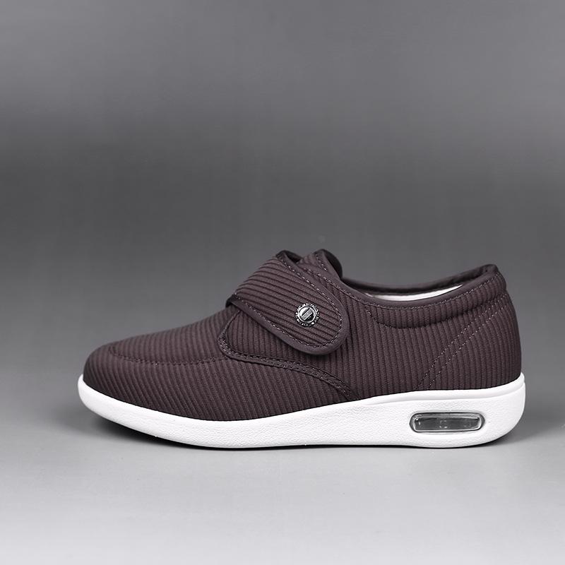 Женская диабетическая обувь дышащая сенсорная ортопедическая диабетическая обувь на липучке удобная регулируемая для опухших отеков