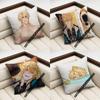 For Varka Genshin Impact Throw Pillow Case Sham 30X30Cm 45X45Cm 50X50Cm Square Office Cushion Cover