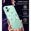 Coque de Protection - E.F.Connection - pour iPhone Air - Silicone Souple avec Anneau Mangétique Vert
