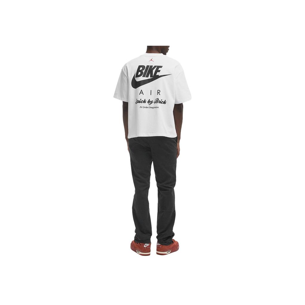 Nike X Футболка Nigel Sylvester Белая Унисекс Топы HQ1736-100