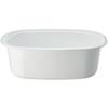 Nodahoro WA-O Heat-Resistant Enamel Washtub, Oval, 8L, Made In Japan