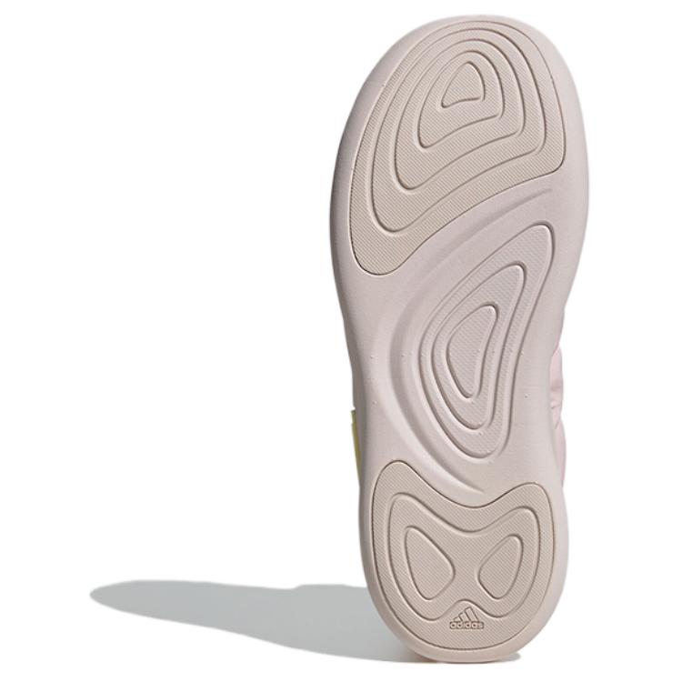 adidas Adipuff Нескользящие Устойчивые к истиранию Высокие Повседневные Кроссовки Унисекс Розовые JR0072