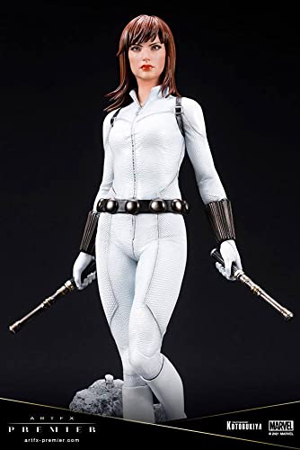 ARTFX PREMIER MARVEL UNIVERSE Черная Вдова Белый Костюм Издание Масштаб 1/10 ПВХ Предварительно Окрашенная Фигурка Легкой Сборки MK366