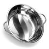 28cm Stainless Steel Twin Duck Taste Hot Pot Induction Hotpot Cooker