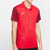 Nike Мужские рубашки-поло Красный воротник-поло Умеренный прямой крой BV6725-657