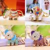 Exquisite Thai Elephant Keychain With Sparkling Rhinestones For Chic Fashion Accessories
