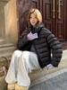 Winter New Ribs Down Cotton Clothing Women's Fashion Hooded Lightweight Thickened Warm Short Women's Jacket