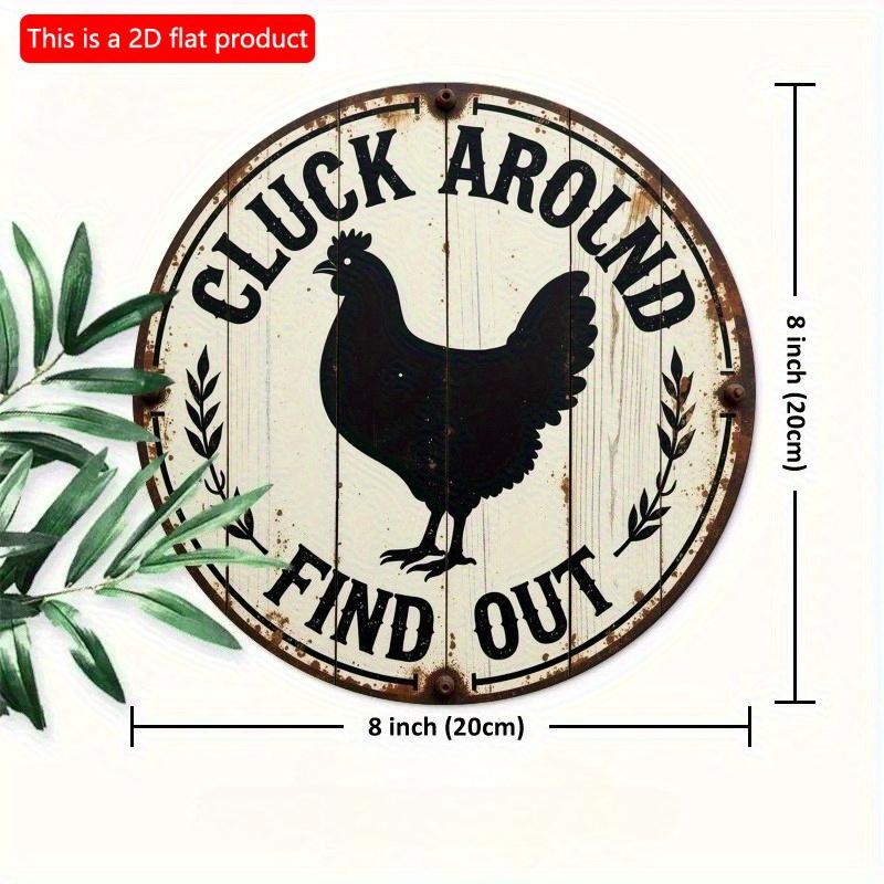 2d Flat 20*20cm Wooden Sign, Provocative and Tempting Consequence Bearing Decorative Sign, Suitable for Home, Laundry Room, Gym, Garden Wall Mounted