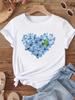 (Asian Size) Women T Shirt Letter Trend Cute 90s Style Short Sleeve Tee Top Clothing Fashion Print Lady Casual Female Graphic T-shirts
