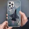 Чехол для телефона Военный Самолет Военный Корабль Истребитель Для iPhone 17 16 15 14 13 12 11 Pro Max Mini Plus Air 7 SE 8 Мягкий Силикон Печать Sh