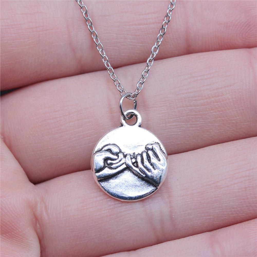 Ожерелье с крыльями ангела в форме персикового сердца, 40 см, короткая цепочка, украшения для девочек, День отца, кавайные материалы