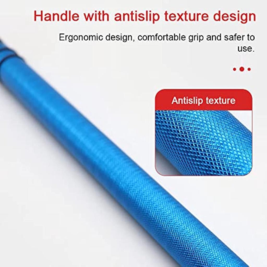 Устройство для ремонта вмятин Инструмент для ремонта вмятин на автомобиле Телескопический молоток из алюминиевого сплава с 5 ударными головками Набор инструментов для удаления вмятин без покраски, 39 x 6 см