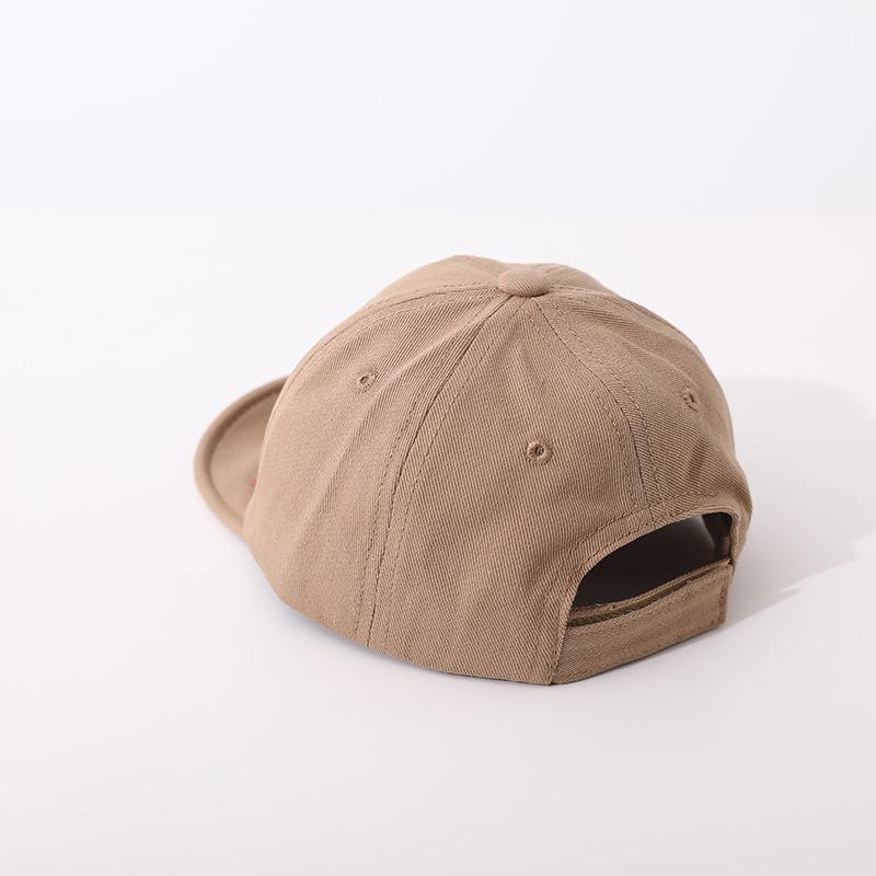 New R Letter Baby Baseball Cap Solid Color Adjustable Kids Boys Sun Hat Summer Soft Cotton Children Girls Peaked Caps