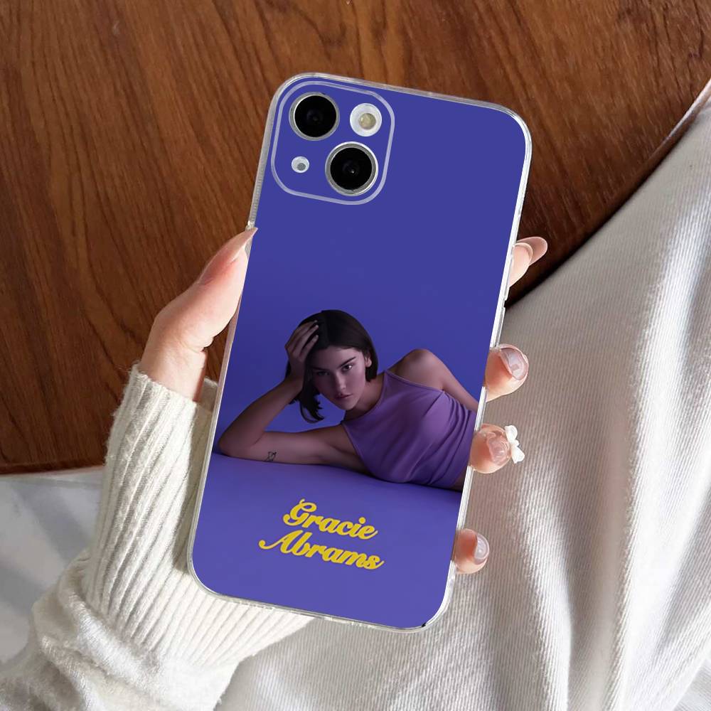 Популярный G-gracie Певец A-abrams Для IPhone 11 12 13 14 15 16 17 Pro Max Plus 13 Mini Силиконовый Мягкий Прозрачный Задник