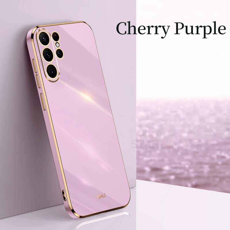 S 23 22 21 Роскошный чехол-держатель с кольцом для Samsung Galaxy S23 Ultra S22 Plus S21 S20 Fe силиконовая задняя крышка-подставка S23ultra