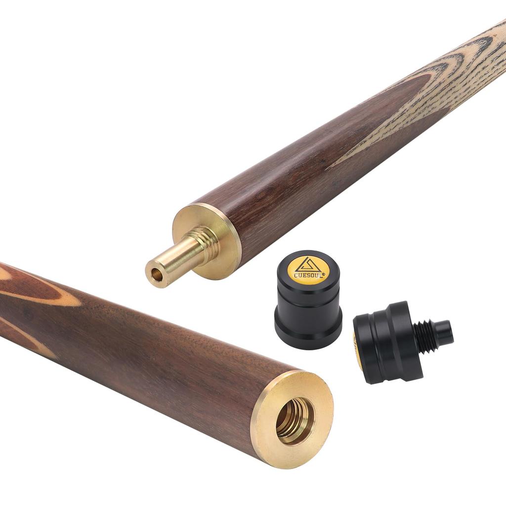 CUESOUL CUESOUL 57 Inch Handcraft Joint Snooker Cue Extension Cue Lightweight Molded Cue Case 3/4 + + (CSSC-D305)