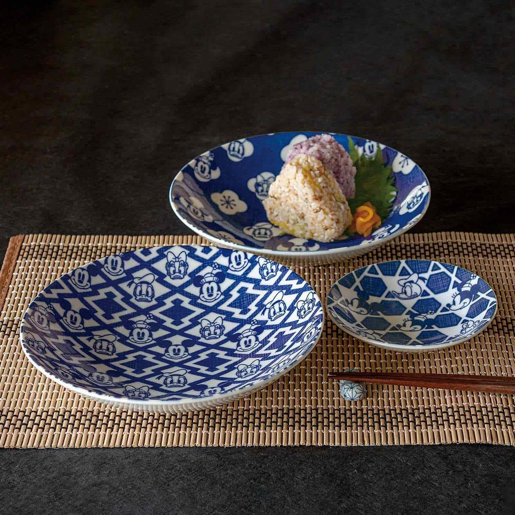 Дисней Микки Маус Друзья Набор Посуды Карри Паста 1 5 13см Безопасно для Посудомоечной Машины и Микроволновой Печи Японский Стиль Сделано в & 6 Предметов (Тарелки, Тарелки, Тарелка,