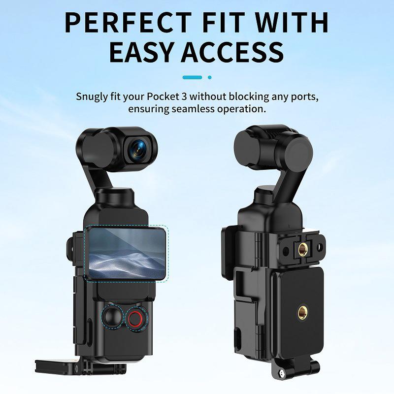 Защитная расширительная рама-адаптер-клипса для DJI OSMO POCKET 3