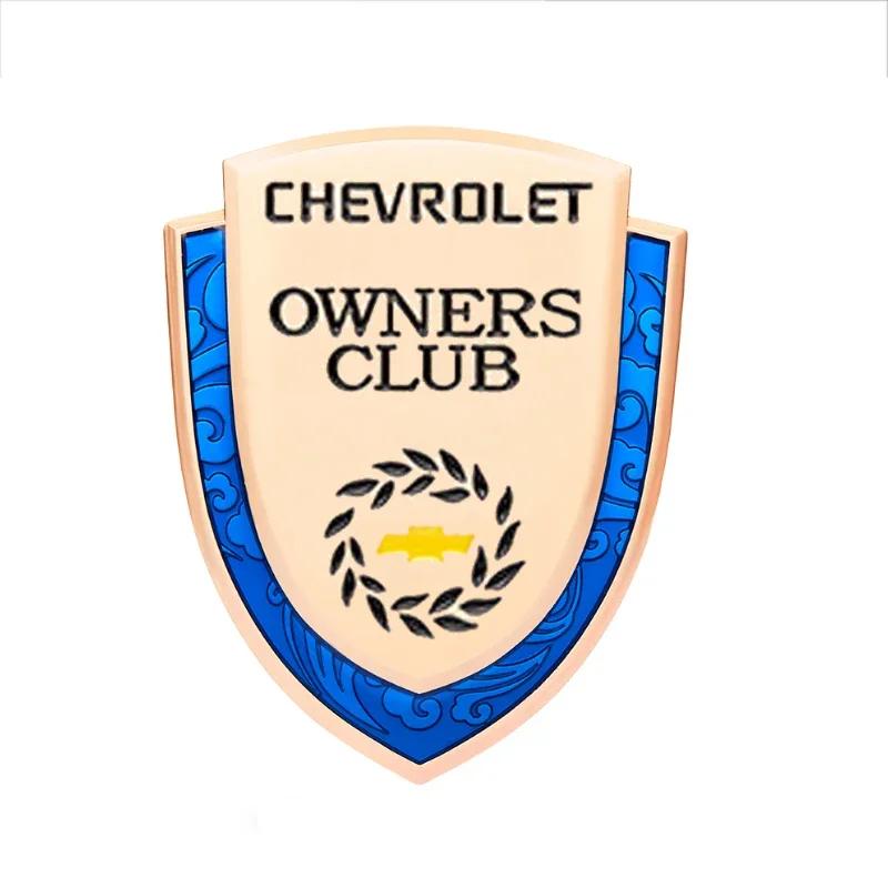 3D Металл для Автомобиля Chevrolet Крыло Окно Эмблема Задний Багажник Наклейка CAPTIVA CRUZE IMPALA LACETTI MALIBU ORLANDO Sail SILVERADO