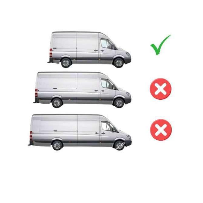 Защитная полоса на дверь Mercedes Sprinter 2018
