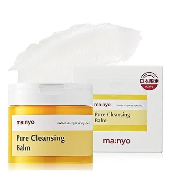 MANYO Очищающий бальзам Deep Clear 110 г Уход за порами Черные точки Сальные пробки Удаление макияжа Мощное действие против мелкой пыли Низкое раздражение Веганская Корейская косметика для ухода за кожей