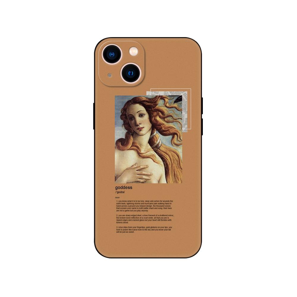 Черный чехол из ТПУ для Samsung Galaxy F23 M12 M22 M23 M32 4G M52 5G M30S M21 Художественная роспись Рождение Венеры